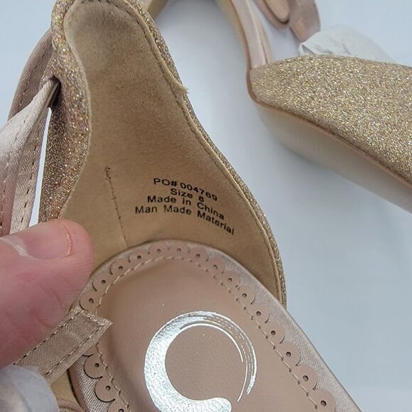 Journee Collection Women's Kalani Faux Suede Dress Heels Evening Women's Size 8 - Picture 2 of 7